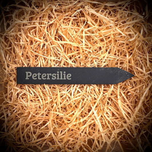 5er-Set „Heimische Kräuter“ – Schiefer-Pflanzenstecker